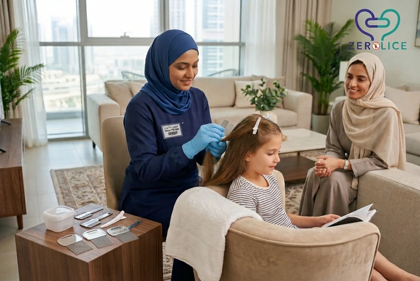 Home Lice Removal Service: What Happens in a Visit
